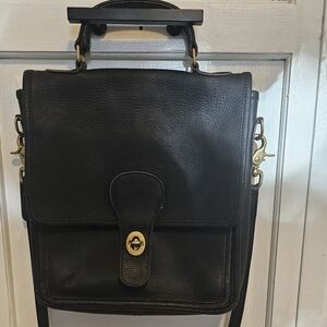 Coach vintage saddle bag